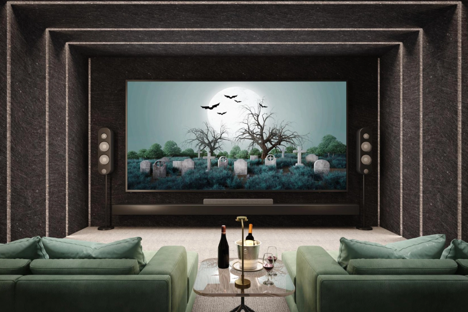 Surround Sound Home Theater abv